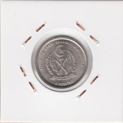 5 Peseta 1992 - Sahrawi Arab Democratic Republic