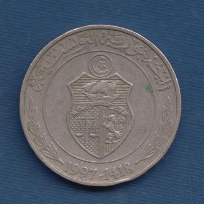 1 Dinar 1997 - Tunisia