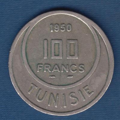 100 Francs 1950 - Tunisia