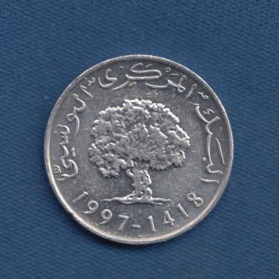 5 Millimes 1997- Tunisia