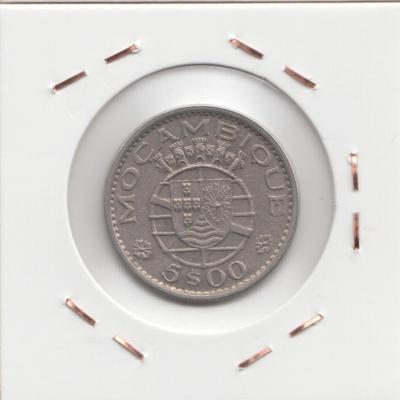 5 Escudos 1973 - Mozambique