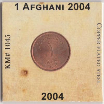 1 Afghanis 2004 - Afghanistan