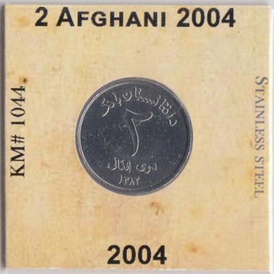 2 Afghanis 2004 - Afghanistan