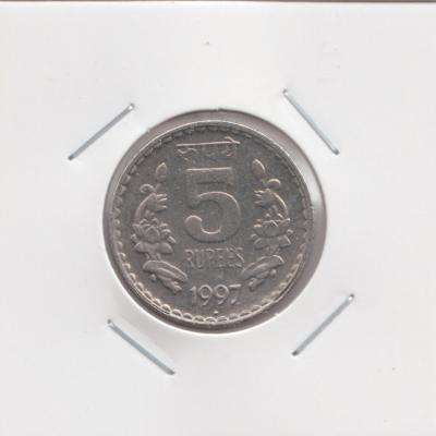 5 Rupees 1997 - India