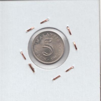 5 Sen 1968 - Malaysia