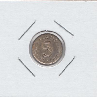 5 Sen 1968 - Malaysia