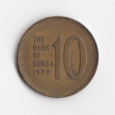 10 Won 1972 - South Korea
