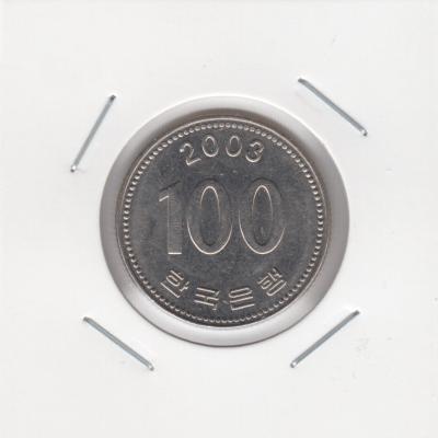 100 Won 2003 - South Korea