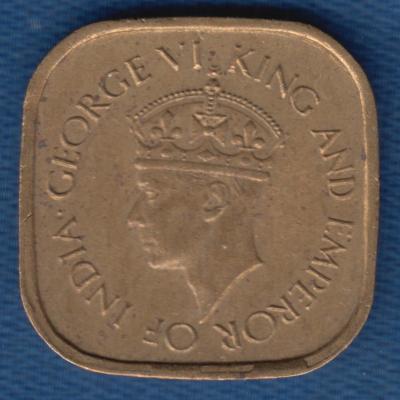 5 Cent 1945 - Ceylon