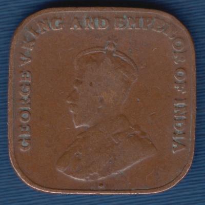 1 Cent - George V 1920 - Straits Settlements
