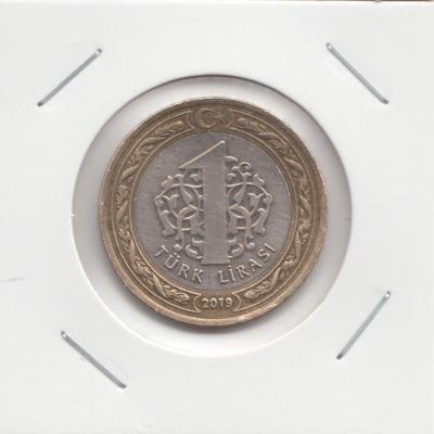 1 Lira 2019 - Turkey