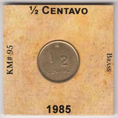 ½ Centavos 1985 - Argentina