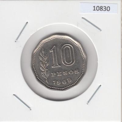 10 Pesos 1968 - Argentina