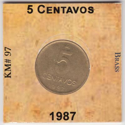 5 Centavos 1987 - Argentina