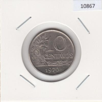 10 Centavous 1970 - Brasil