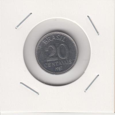 20 Centavous 1987 - Brasil