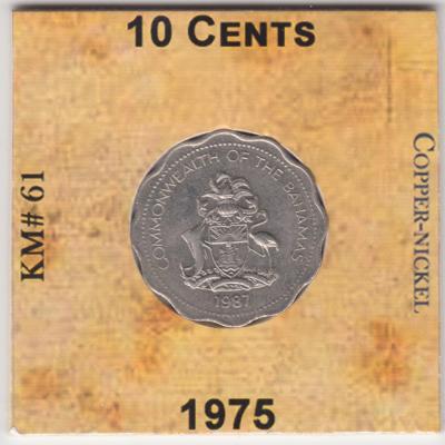 10 Cent 1975 - Bahamas