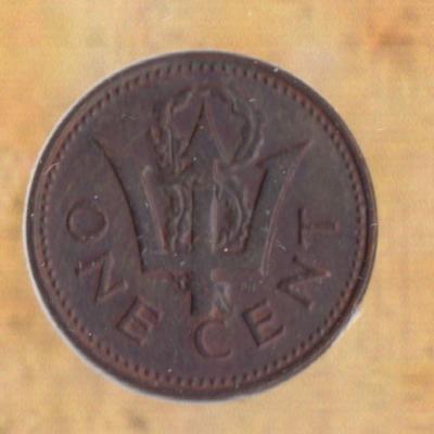 1 Cent 1973 - Barbados