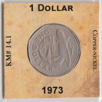 1 Dollar 1973 - Barbados