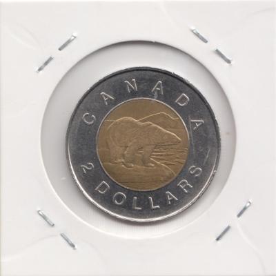 2 Dollars 1996 - Canada