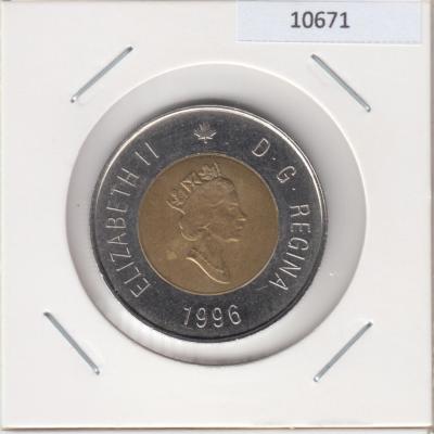 2 Dollars 1996 - Canada