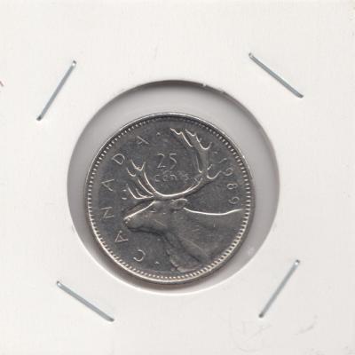 25 Cents 1989 - Canada