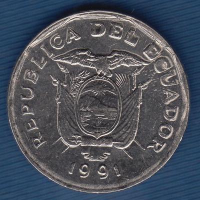 10 Sucres 1991 - Ecuador