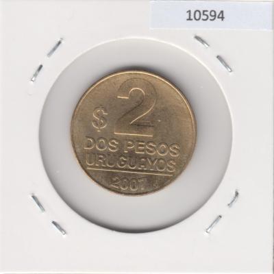2 Pesos 2007 - Uruguay