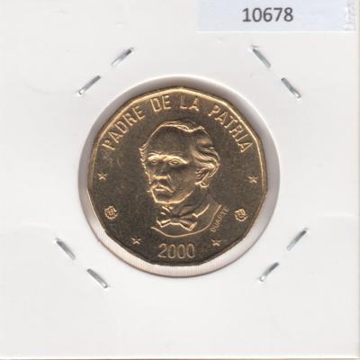 1 Peso 2000 - Dominican Republic