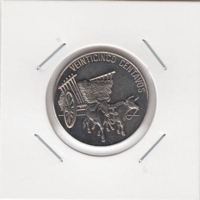 25 Centavos 1991 - Dominican Republic