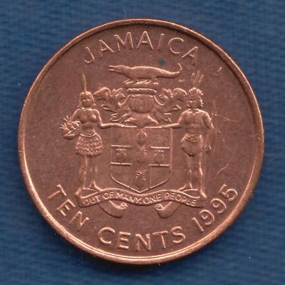 10 Cents 1995 - Jamaica