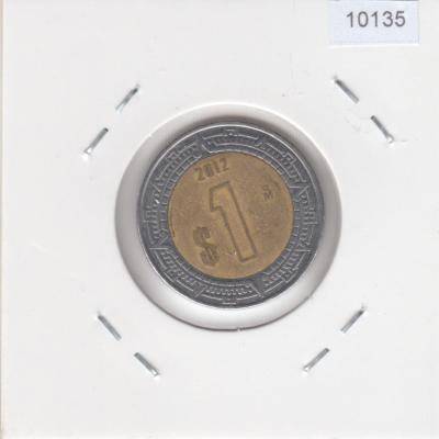 1 Peso 2012 - Mexico