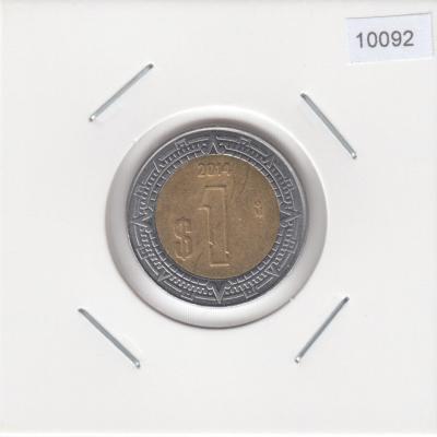 1 Peso 2014 - Mexico