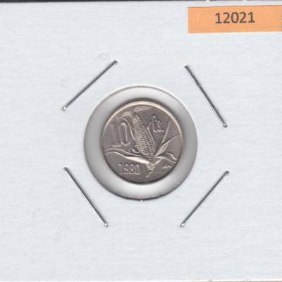 10 Centavos 1980 - Mexico