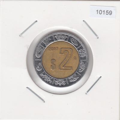 2 Pesos 2017 - Mexico